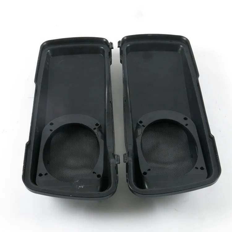 Black 6x9 Speaker Saddlebag Lids for  Touring 1993-2013